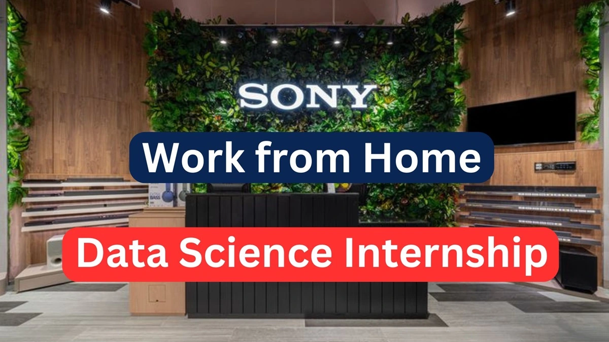 Sony WFH data Science Internship