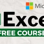 The Complete Microsoft Excel Free Course : Beginner to Expert The Complete Microsoft Excel Free Course