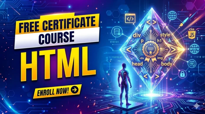 HTML Free Certificate Course HTML Free Certificate Course