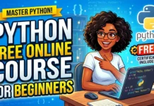 Python Free Online Course For Beginners | Enroll Now and Get Certified Python Free Online Course For Beginners