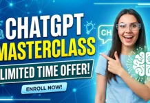 ChatGPT Masterclass Free Online Course : Create Visually Stunning Presentations ChatGPT Masterclass Free Online Course