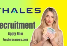 Thales Off Campus Drive 2026 : Hiring for Freshers as Developer in AWS environment Thales Off Campus Drive 2026