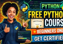 Python Free Certificate Course For Beginners | Enroll Now and Get Certified Python Free Certificate Course For Beginners
