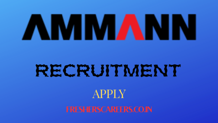 Ammann Group Recruitment 2026 Ammann Group Recruitment 2026