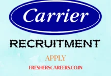 Carrier Off Campus Drive 2026 : Hiring for Freshers as Management Trainee Carrier Off Campus Drive 2026