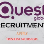 QuEST Global Recruitment 2026 : Hiring for Freshers as Web Application Developer QuEST Global Recruitment 2026