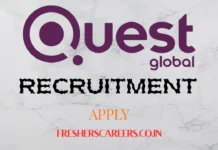 QuEST Global Recruitment 2026 : Hiring for Freshers as Web Application Developer QuEST Global Recruitment 2026
