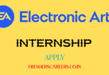 EA Summer Internship 2026 : Hiring for Freshers as Software Engineer Intern EA Summer Internship 2026