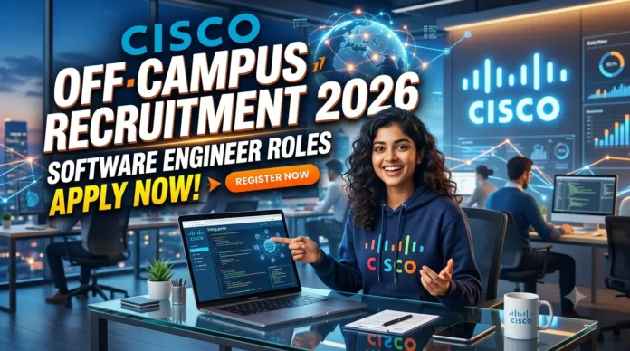 CISCO Off Campus Recruitment 2026