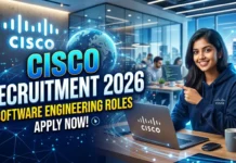 Cisco Recruitment 2026 | Mass Hiring Freshers for Software Engineer | Apply Now Cisco Recruitment 2026