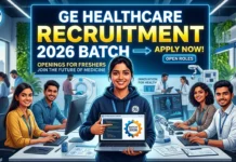 GE Healthcare Recruitment for 2026 Batch | Hiring for Freshers as Early Career Trainee | Apply Now GE Healthcare Recruitment for 2026 Batch