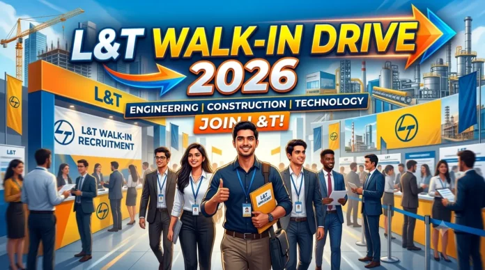 L&T Walk-in Drive 2026