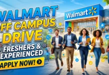 Walmart Off Campus Drive 2026 | Hiring for Freshers as Software Engineer II Walmart Off Campus Drive 2026