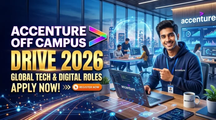 Accenture Off Campus Drive 2026
