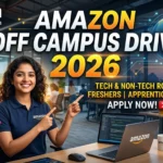 Amazon Off Campus Drive 2026 | Mass Hiring for Process Assistant Amazon Off Campus Drive 2026