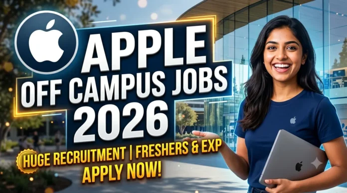 Apply Off Campus Drive 2026