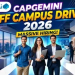 Capgemini Off Campus Drive 2026 | Hiring for Freshers as Associate Quality Engineer | Apply Now Capgemini Off Campus Drive 2026