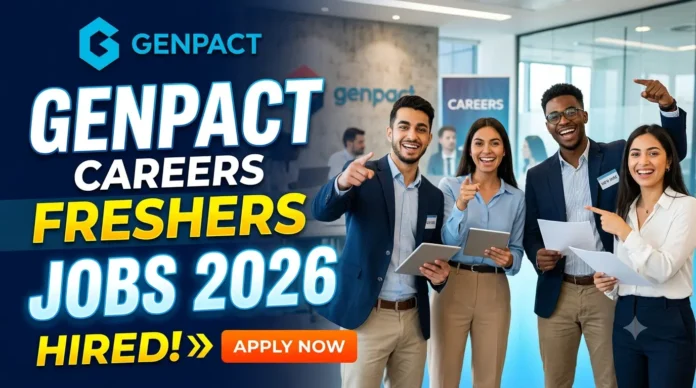 Genpact Recruitment 2026 Genpact Recruitment 2026