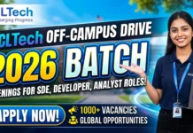 HCL Off Campus Drive for 2026 Batch | Hiring for Freshers as Process Associate | Apply Now HCL Off Campus Drive for 2026 Batch