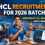 HCL Recruitment for 2026 Batch | Hiring for Freshers as Process Associate | Apply Now HCL Recruitment for 2026 Batch