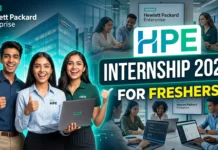 HPE Summer Internship 2026 | Hiring for Freshers | Apply Now HPE Summer Internship 2026