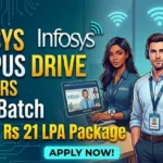 Infosys Recruitment for 2026 Batch | Hiring for Freshers With Salary Rs 21 LPA Package Infosys Recruitment for 2026 Batch