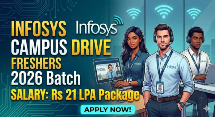 Infosys Recruitment for 2026 Batch