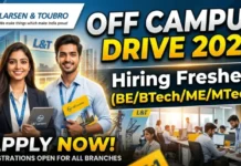 L&T Off Campus Drive 2026 | Hiring for Freshers as Engineer Trainee | Apply Now L&T Off Campus Drive 2026