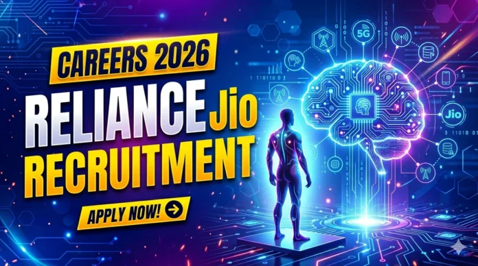 Reliance Jio Off Campus Drive 2026