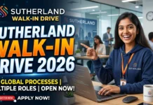 Sutherland Walk-in Drive 2026 | Hiring Freshers for Non-Voice Process | Apply Now Sutherland Walk-in Drive 2026