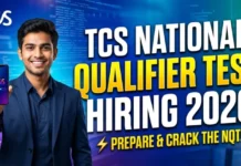 TCS National Qualifier Test Hiring 2026 | Check Eligibility, Exam Date, Last Date & Complete Application Process TCS National Qualifier Test Hiring 2026
