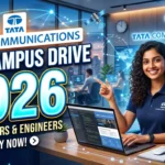 Tata Communications Off Campus Drive 2026 | Hiring for Freshers as Jr. Engineer | Apply Now Tata Communications Off Campus Drive 2026