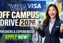 VISA Recruitment 2026 | Mass Hiring for Freshers as Software Engineer | Apply Now VISA Recruitment 2026