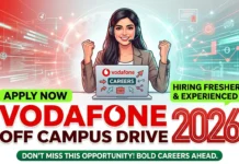 Vodafone Recruitment 2026 | Hiring for Freshers as Apprentice-Network Monitoring Engineer Vodafone Recruitment 2026