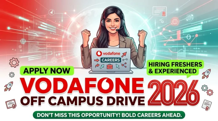 Vodafone Recruitment 2026