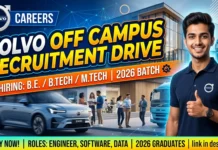 Volvo Off Campus Drive 2026 | Hiring for Freshers as Graduate Apprentice Trainee | Apply Now Volvo Off Campus Drive 2026